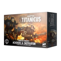 Budget 🎁 Adeptus Titanicus Cerastus Knight Acheron & Castigator Miniature Set 🔔