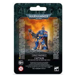 Hot Sale ✨ Warhammer 40,000 Space Marines Captain Miniature [With Master-Crafted Heavy Bolt Rifle] 👍