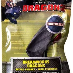 Promo ⌛ How to Train Your Dragon 2 Dreamworks Dragons Battle Figures Toothless Minifigure ✨
