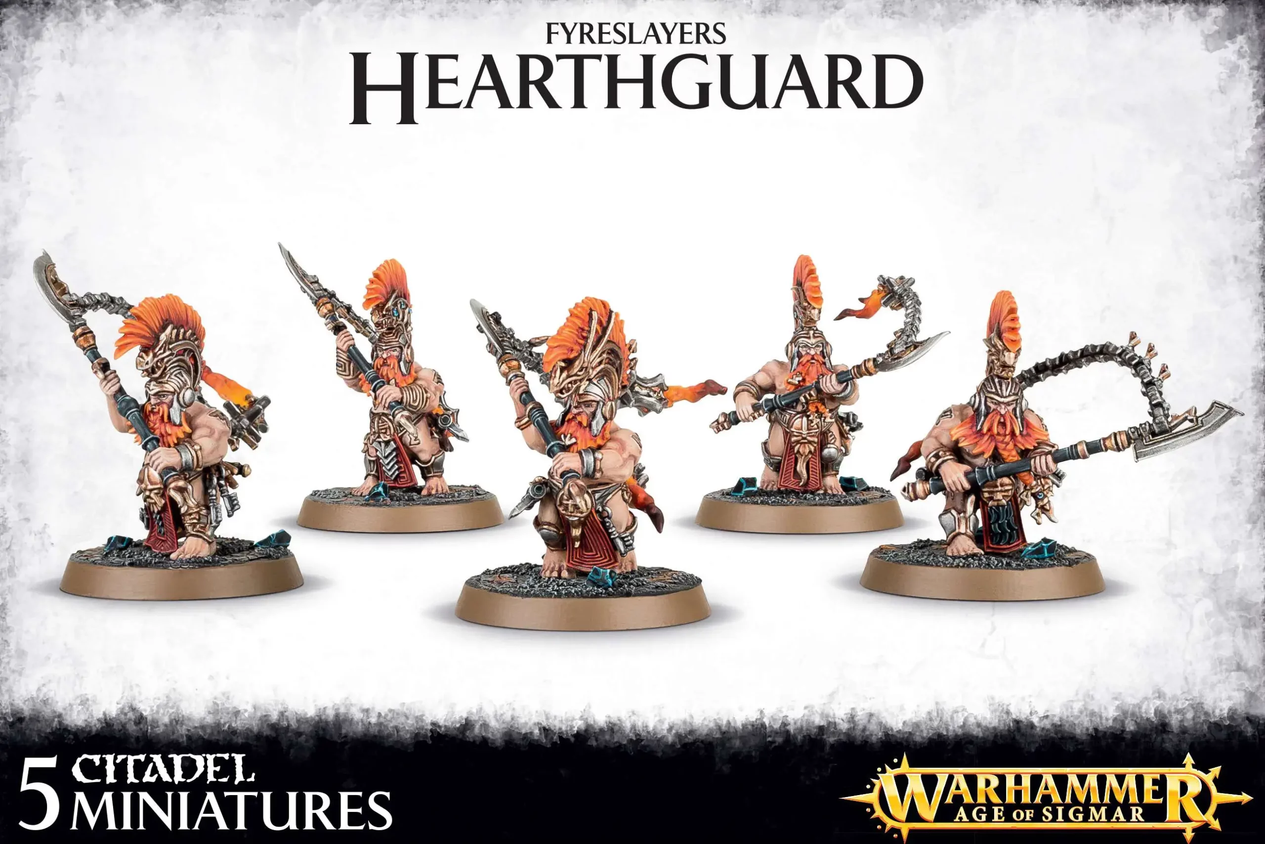 Best Sale ๐ Warhammer Age of Sigmar Fyreslayers Hearthguard โ๏ธ 3 Best Sale ๐ Warhammer Age of Sigmar Fyreslayers Hearthguard โ๏ธ