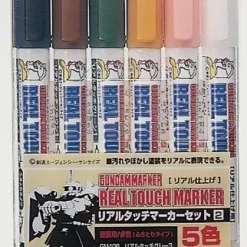 Hot Sale 🔔 Gundam GMS112 Real Touch Marker Set #2 GSI Model Kit Accessory 🥰