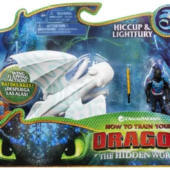 Top 10 🌟 How to Train Your Dragon The Hidden World Hiccup & Lightfury Action Figure 2-Pack [Dragon Scale Armor] ✔️