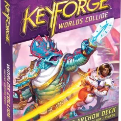 Buy 🥰 KeyForge Unique Deck Game Worlds Collide Deluxe Archon Deck 🎉
