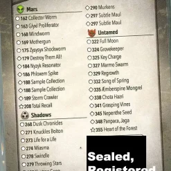 Discount 😍 KeyForge Age of Ascension Scyer, the Hierophant of the Cliff Archon Deck [Registered] [HEART COMBO DECK! Heart of the Forest, Miasma, Key Charge, Chota, Nepenthe Seed, Grasping Vines!] [Mint Unopened] 🤩