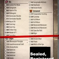 Promo 🌟 KeyForge Call of the Archons Dolorgrate, the Skeptic of the Valley Archon Deck [REGISTERED] [Control the Weak, Poltergeist, Effervescent Principle, Library Access!] [Mint Unopened] (Fantasy Flight Games) 🛒