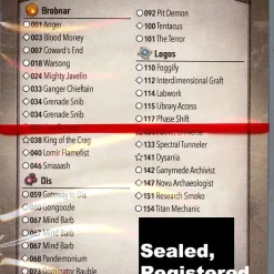 Promo ✨ KeyForge Call of the Archons Ruffled Hotshot Tsetseg Archon Deck [REGISTERED] [Mind Barb x3, Library Access, Phase Shift, Dysania!] [Mint Unopened] 🔥