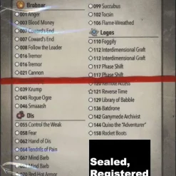 Promo 👍 KeyForge Call of the Archons The Magus that Regulates Omens Archon Deck [REGISTERED] [Control the Weak, Phase Shift x2, Reverse Time!] [Mint Unopened] 🌟