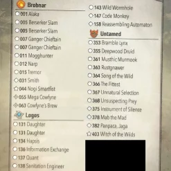 Brand new 😉 KeyForge Worlds Collide F. Bjornsson, the Shanty Virtuoso Archon Deck [Registered] [Mega Cowfyne, Daughter x2, Information Exchange, Wild Wormhole, Code Monkey, Mab the Mad, Witch of the Wilds!] [Mint Unopened] ✔️