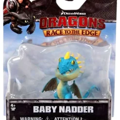 Discount ✨ How to Train Your Dragon Race to the Edge Baby Nadder 3-Inch Mini Figure 🔥