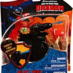 Flash Sale 🎉 How to Train Your Dragon Series 3 Deluxe Night Fury Action Figure [Toothless, Loose] ⭐