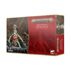 Promo ⭐ Warhammer Age of Sigmar Grand Alliance Destruction Orruk Warclans Breaka-Boss on Mirebrute Troggoth 😀