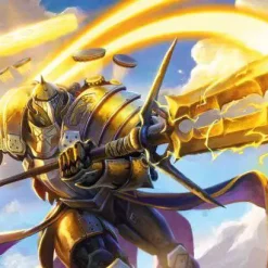 Discount ✨ KeyForge Unique Deck Game Call of the Archons Raiding Knight Playmat KFS06 💯