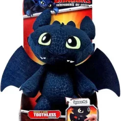 Flash Sale ❤️ How to Train Your Dragon Defenders of Berk Toothless 12-Inch Plush [Squeeze & Growl] 👍