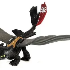 Cheap 🤩 How to Train Your Dragon Race to the Edge Dragon Riders Toothless Action Figure [Red Tail, Loose] 🌟